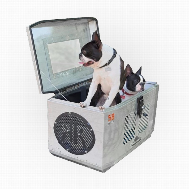 KoboFriend Bauletto alluminio per trasporto cani in moto Misura 1 KoboFriend Bauletto alluminio per trasporto cani in moto Misura 1
