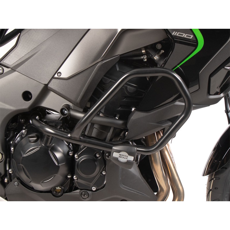 Hepco Becker 5012554 00 01 Barre di protezione motore nera per Kawasaki Versys 1100 / SE dal 2025 Hepco Becker 5012554 00 01 Barre di protezione motore nera per Kawasaki Versys 1100 / SE dal 2025