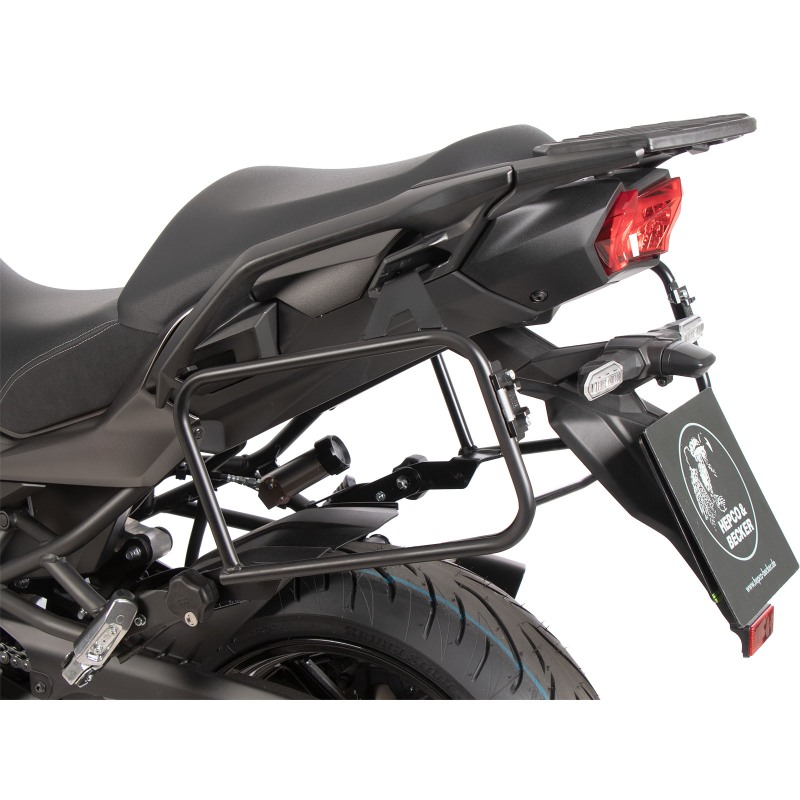 Hepco Becker 6502554 00 01 Portavaligie laterale Lock-it nero per Kawasaki Versys 1100 / SE dal 2025