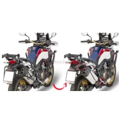 KLR1144 Kappa Porta valigie laterali monokey per Africa Twin CRF1000 L