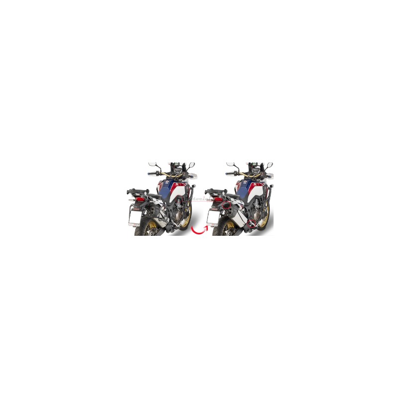 KLR1144 Kappa Porta valigie laterali monokey per Africa Twin CRF1000 L