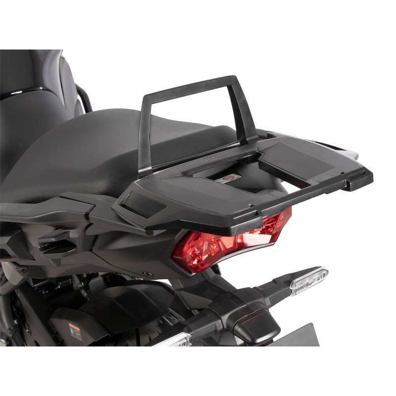 Hepco Becker 6552554 01 01 Portapacchi Alurack nero per Kawasaki Versys 1100 / SE dal 2025