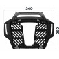 Hepco Becker 6552554 01 01 Portapacchi Alurack nero per Kawasaki Versys 1100 / SE dal 2025