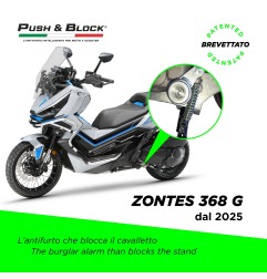 Push&Block Z01 Antifurto blocca cavalletto per Zontes 368G dal 2025