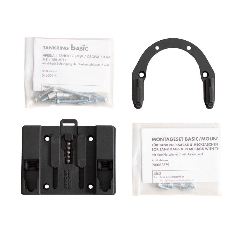 Hepco Becker 5167612 00 01 Tankring BASIC incl. fissaggio per borsa serbatoio per Triumph Trident 660 dal 2021 al 2024
