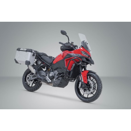Sistema di valigie in alluminio TRAX ADV Sw-Motech KFT.22.807.70000/S per Ducati Multistrada V2/V2S dal 2022