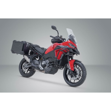 Sistema di valigie in alluminio TRAX ADV Sw-Motech KFT.22.807.70100/B per Ducati Multistrada V2/V2S