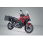 Sistema di valigie in alluminio TRAX ADV Sw-Motech KFT.22.807.70100/B per Ducati Multistrada V2/V2S Sistema di valigie in alluminio TRAX ADV Sw-Motech KFT.22.807.70100/B per Ducati Multistrada V2/V2S