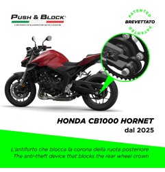 Push&Block WL-H09 Antifurto ruota Honda CB1000 Hornet e CB650R da 2025