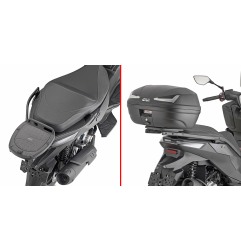 Supporto Givi SR9263 per montare un bauletto Voge SR3 250