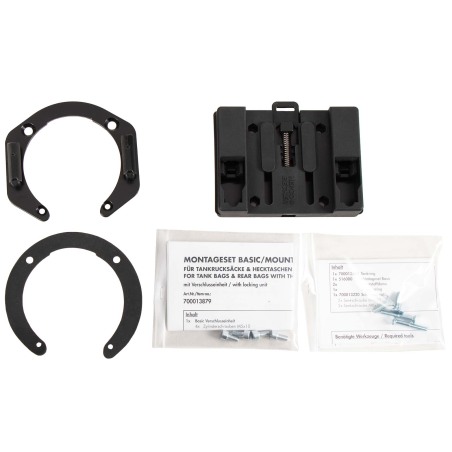 Hepco Becker 516920 00 01 Tankring BASIC incl. fissaggio per borsa serbatoio per Honda CBR 1000 RR Fireblade dal 2008 al 2013