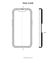 Quad Lock MAG Custodia per Galaxy S22 Ultra con MAG Ring nero