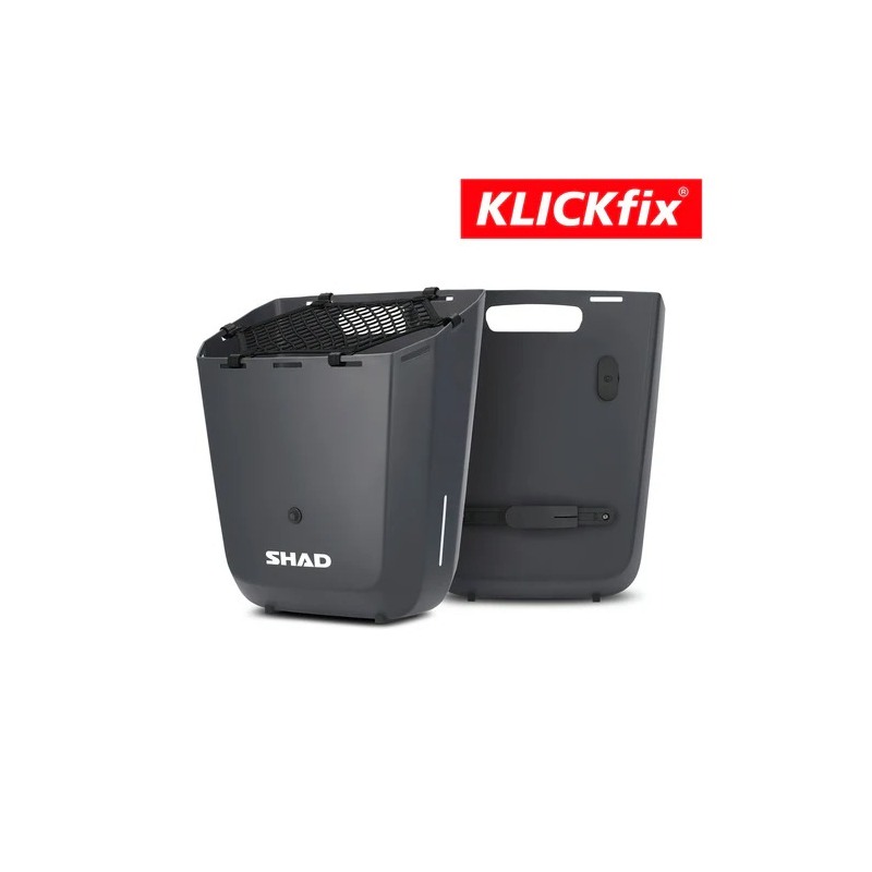 Shad Daily Bike Box 20L rigida per bici urbana con fissaggio fisso Shad Daily Bike Box 20L rigida per bici urbana con fissaggio fisso