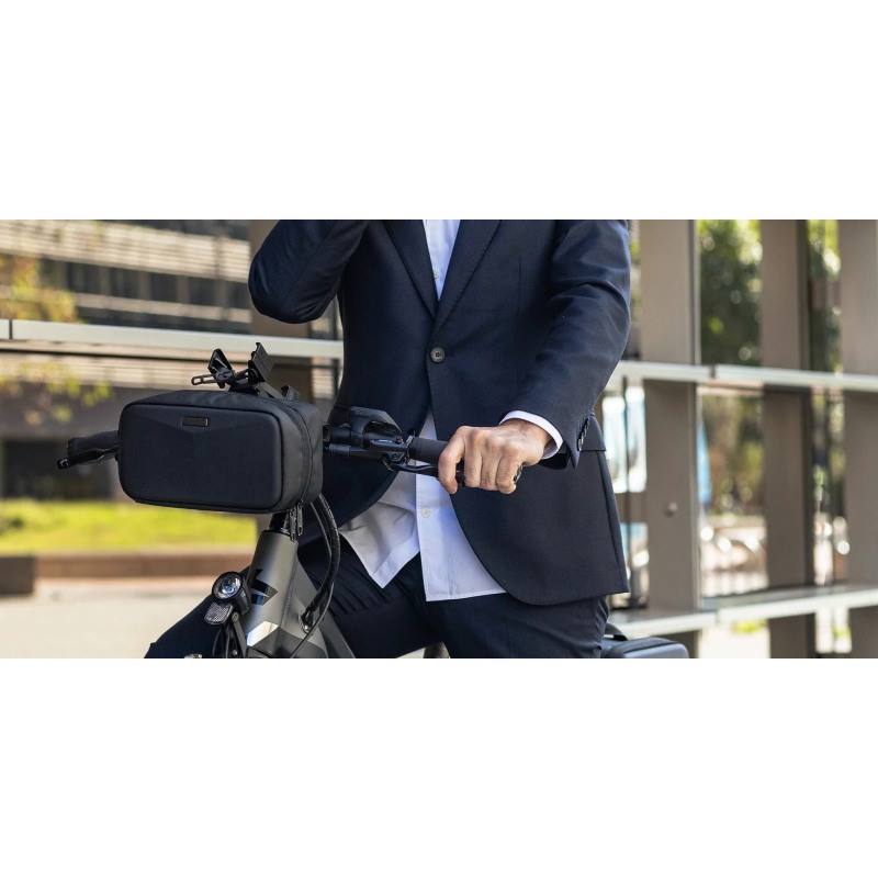 SHAD Bikes Executive Bar Bag – Borsa Da Manubrio 3L Per Ciclismo Urbano – Elegante, Impermeabile, Con Tracolla - 3