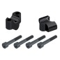 Hepco Becker 42359541 25 01 Riser manubrio 25 mm nero per Honda CB 750 Hornet dal 2023