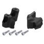Hepco Becker 42456531 00 01 Rialzo manubrio con offset 35 mm alto, 15 mm indietro, nero per BMW M 1000 R dal 2023