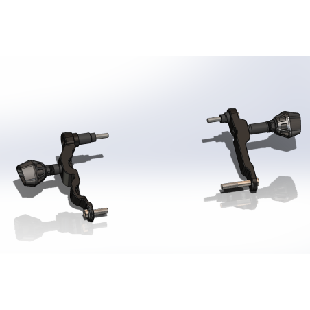 Evotech STDA‑033 Tamponi paratelaio per Honda CBR 650 R E-Clutch