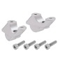 Hepco Becker 42456518 00 09 Rialzo manubrio con offset 30 mm alto, 21 mm indietro, argento per BMW R 1250 R dal 2019