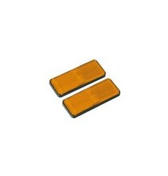 CATARIFRANGENTI  RETTANGOLARI EURO-NORM   - 90x35 mm - Arancio Lampa 20541 