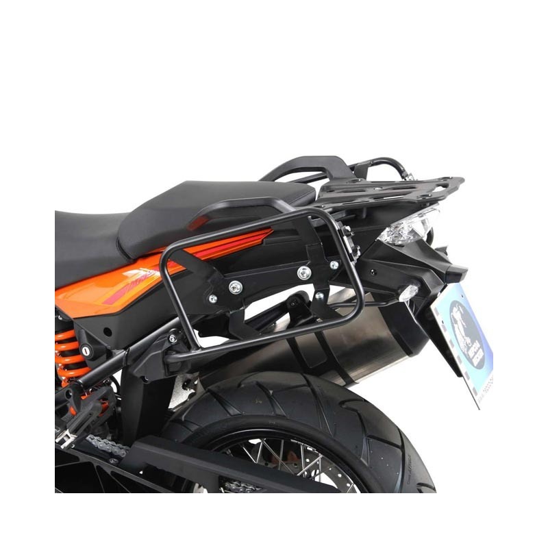 6507556 00 01 Coppia Telai laterali simmetrici Lock It Hepco & Becker nero per KTM 1090 Adventure dal 2017