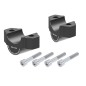 Hepco Becker 42354546 20 01 Rialzo manubrio 20 mm nero per Yamaha XJR 1300 dal 2015