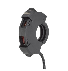 Givi S120 Presa elettrica Usb E Usb-C da manubrio - Universale
