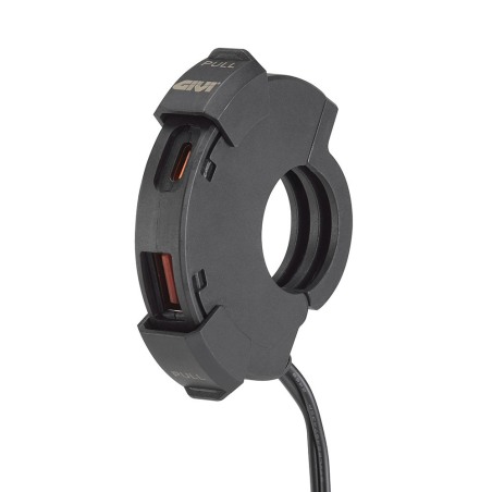 Givi S120 Presa elettrica Usb E Usb-C da manubrio - Universale