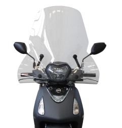 Fabbri parabrezza 3365/A per Symphony 50-125-200 Euro5 Ed Euro5+ Dal 2020 Al 2025