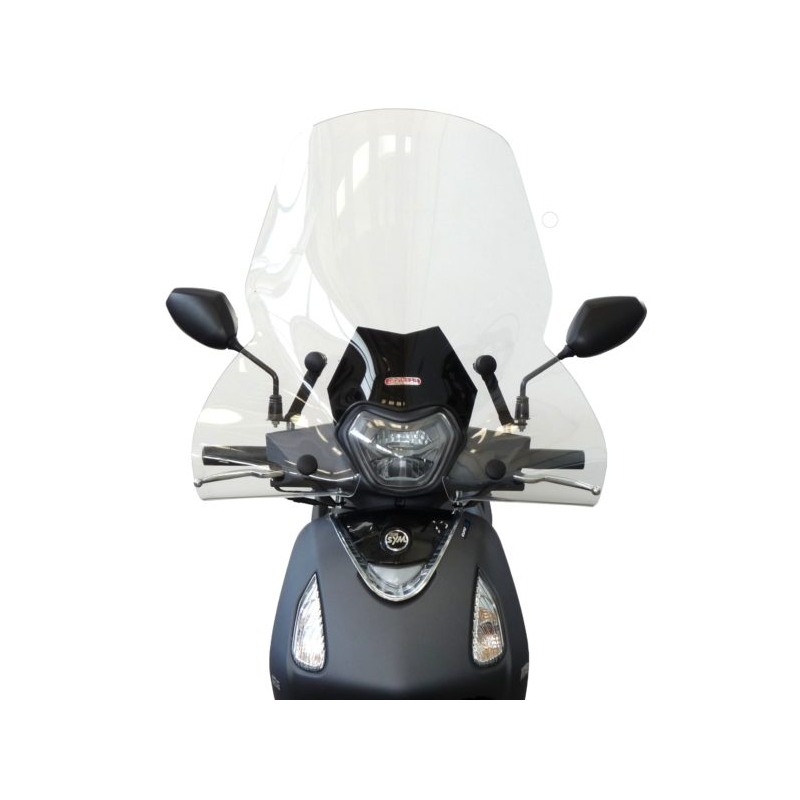 Fabbri parabrezza 3365/E-X per Symphony 50-125-200 Euro5 Ed Euro5+ Dal 2020 Al 2025