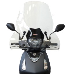 Fabbri parabrezza 3365/E-X per Symphony 50-125-200 Euro5 Ed Euro5+ Dal 2020 Al 2025