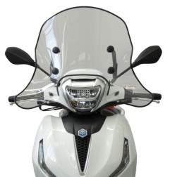 Fabbri parabrezza 3390/B-E per Beverly 300-400 E5 Dal 2021 Al 2023 - Beverly 310-400 E5+ Dal 2025