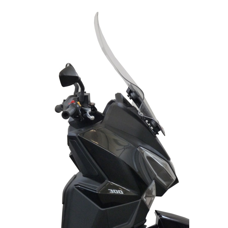 FABBRI Parabrezza Moto EXCLUSIVE Trasparente Per SYM JOYMAX Z 300 (2019) - Protezione E Stile - 2