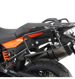 6507563 00 01 Kit telai portavaligie laterali simmetrici Hepco & Becker Lock it per KTM 1090 Adventure R dal 2017