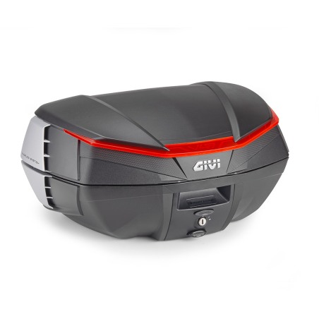 Givi V49N Air Bauletto Monokey aerodinamico da 49 litri. Catadiottri rossi