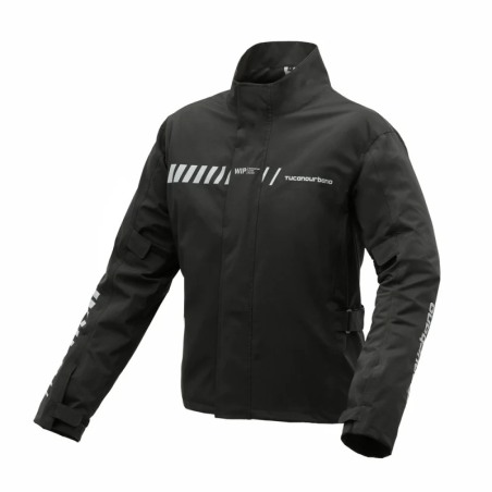 Tucano Urbano Diluvio Pro Hydroscud giacca moto antipioggia CE nero
