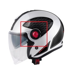 Kappa Z1755R357R coppia placche Viola per casco KV35