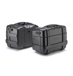 Givi TRK46BPACK2 Coppia di valigie alterali Trekker da 46 litri Nero