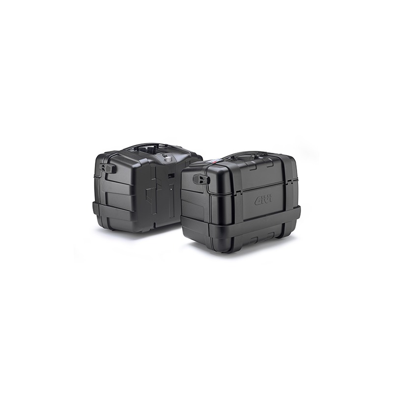 Givi TRK46BPACK2 Coppia di valigie alterali Trekker da 46 litri Nero Givi TRK46BPACK2 Coppia di valigie alterali Trekker da 46 litri Nero