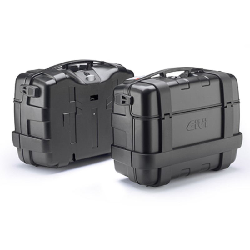 Givi TRK33BPACK2 coppia di valigie laterali modello Trekker nere 33 lt Givi TRK33BPACK2 coppia di valigie laterali modello Trekker nere 33 lt