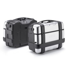 Givi TRK33PACK2 coppia di valigie laterali Trekker da 33 litri Grigio