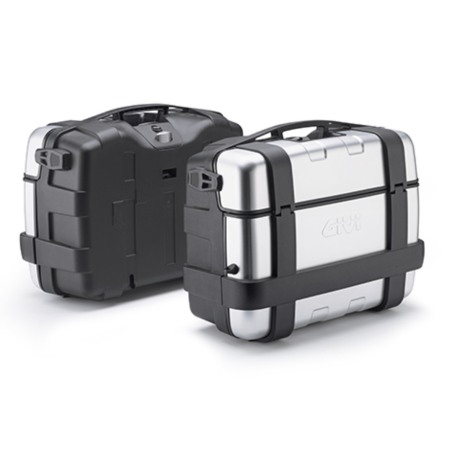 Givi TRK33PACK2 coppia di valigie laterali Trekker da 33 litri Grigio