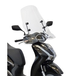 Fabbri 3355/A Parabrezza Top Alto trasparente per SH 125i‑150i dal 2020