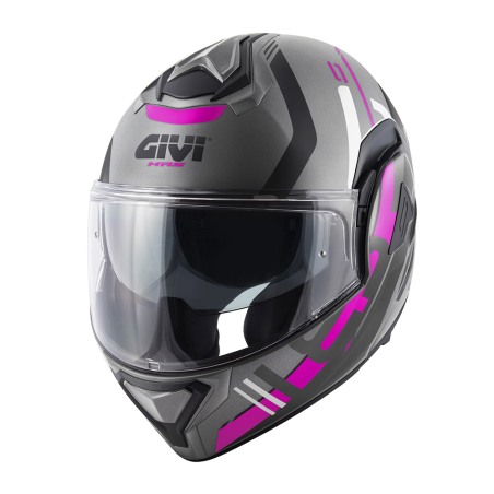 Givi Casco HX30FPUTP - Casco Modulare Per Moto E Scooter