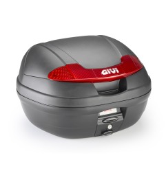 Givi E340N Vision Bauletto 34 litri Catadiottri rossi Piastra Monolock inclusa