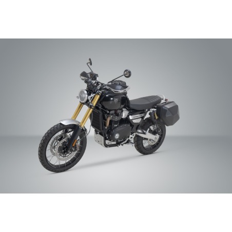 Sistema valigie laterali URBAN ABS Sw-Motech BC.HTA.11.929.30001/B per Triumph Scrambler 1200
