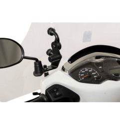 Isotta AC206 Supporto portatelefono universale Ø 22 mm per scooter