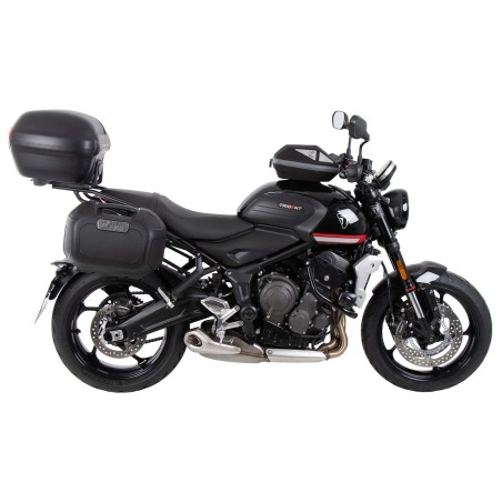 Hepco Becker 6527682 01 01 Supporto topcase Alurack nero per Triumph Trident 660 dal 2025