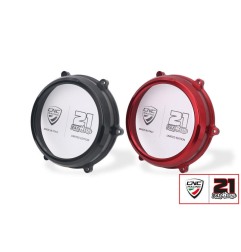 CNC Racing CA210BTB/CA210RTB Cover frizione trasparente per Ducati V4