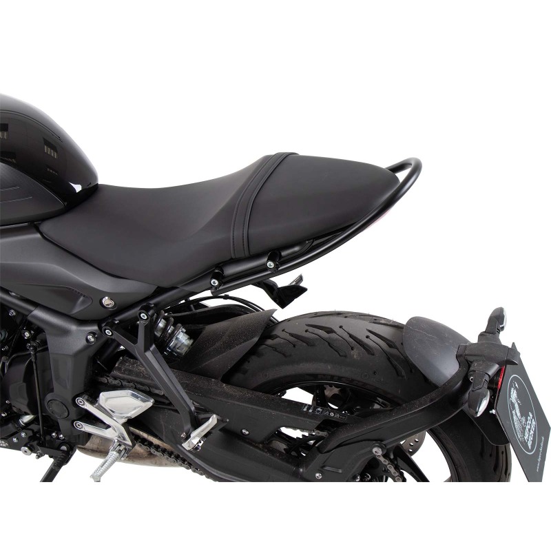 Hepco Becker 42197682 00 01 Maniglia passeggero nera per Triumph Trident 660 dal 2025