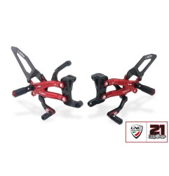CNC Racing PE406RBTB Pedane regolabili Ducati Panigale V4/V4 S/V4 R